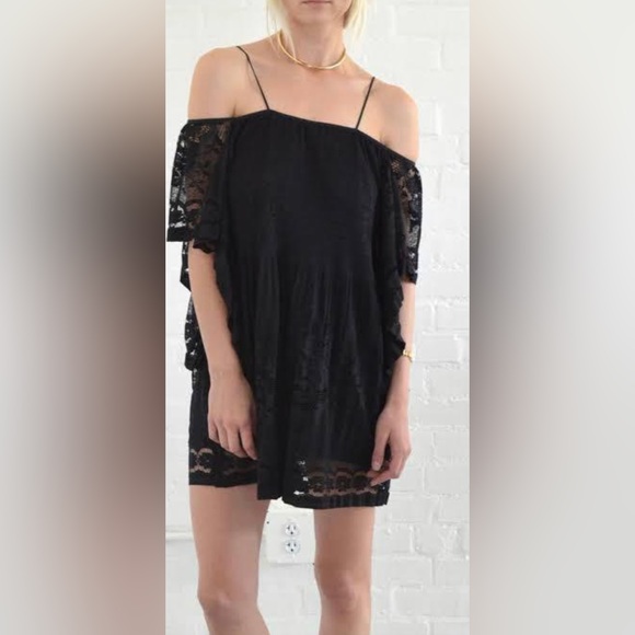 Alice McCall Camellia Lace Ruffled Playsuit - Picture 1 of 6